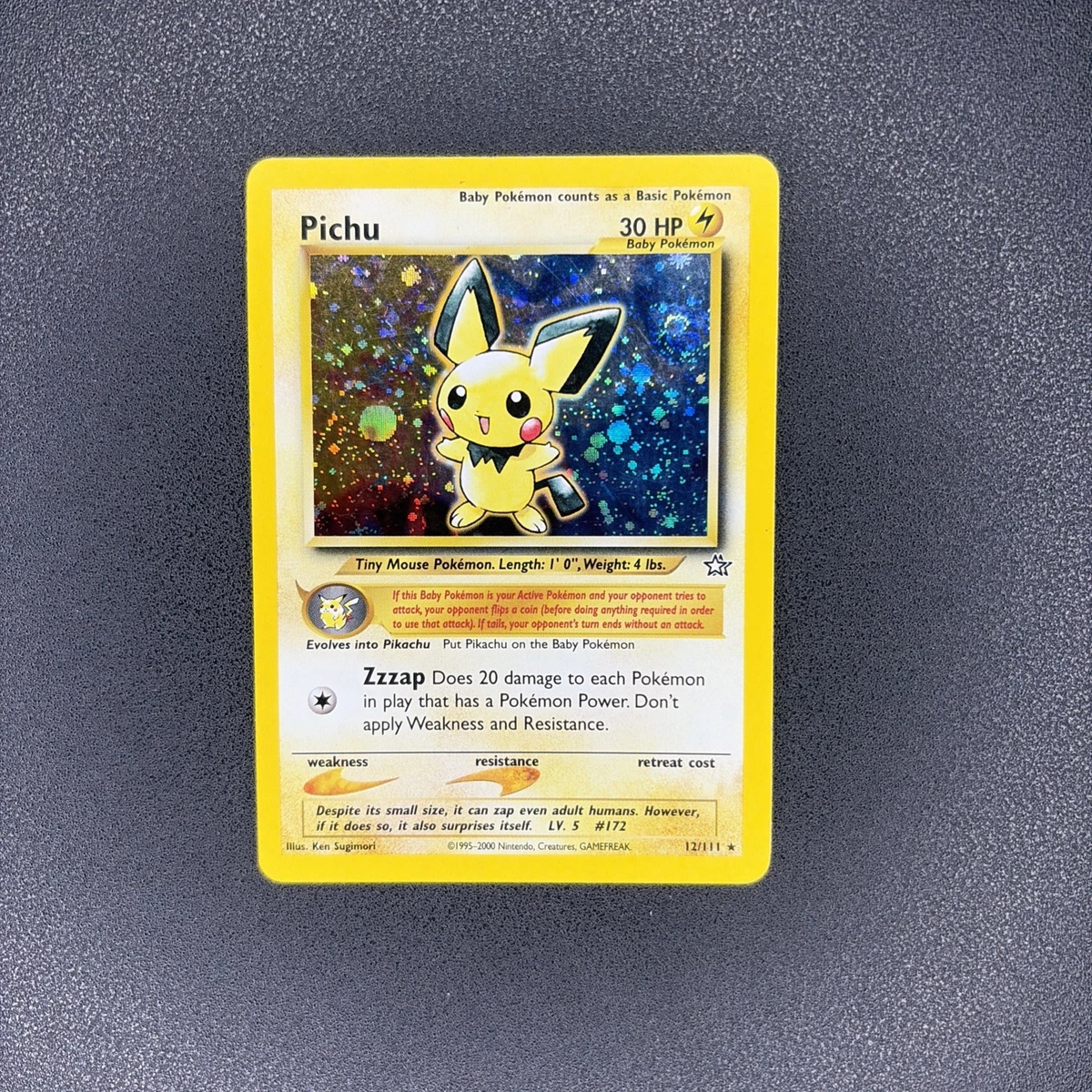 Pichu 英語版 12/111 Pichu 12/111 Neo Genesis for sale | eBay