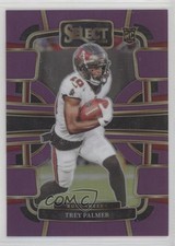 2023 Panini Select Concourse Purple Prizm 31/75 Trey Palmer #94 0t30