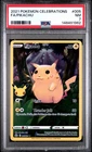 148491962 Pikachu 2021 Pokemon Sword & Shield Celebrations #005/025 Holo PSA 7