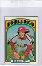 1972 Topps #665 Chris Short Philadelphia Phillies