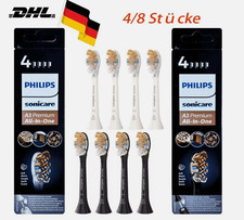 Philips A3 Premium All-in-One Sonicare 4/8x HX9094/11 Schwarz/Weiß NEU OVP