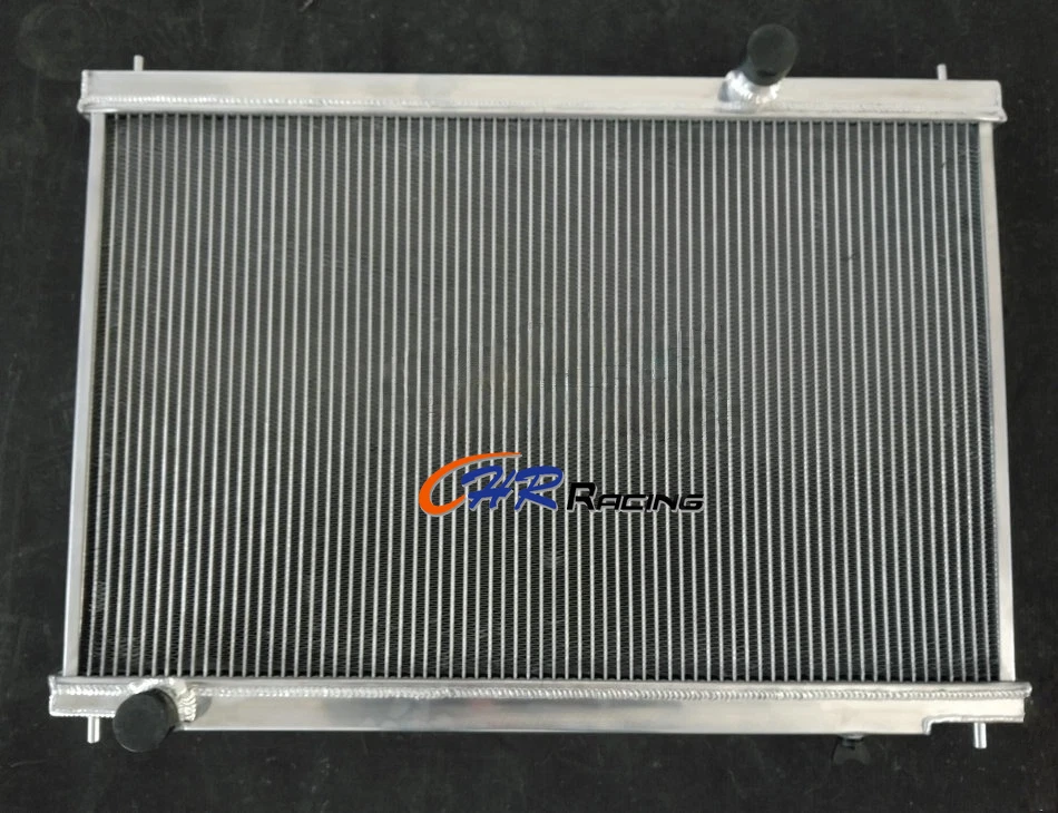 Radiador de aluminio para Nissan GT-R R35 VR38DETT V6 2009-2022 3,8 L turbo manual MT Foto 2 de 4