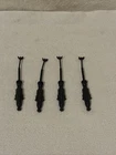 1978 STAR WARS ~ X-WING FIGHTER (4) LASER CANNONS GUN PARTS VTG KENNER NO REPRO