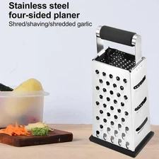 New 4 Sided Grater Stainless Steel Box Cheese Stainless Steel Multi purpose