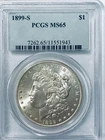 1899 S Morgan Dollar PCGS MS65