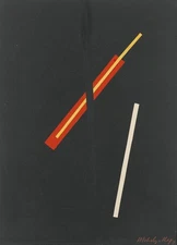 Collage with Three Elements : László Moholy-Nagy : Archival Art Print