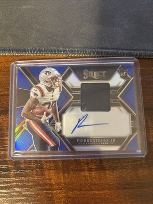 Pierre Strong Jr 2022 Select Patch Auto /75