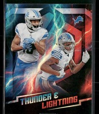2018 Panini Playoff #10 Marvin Jones Jr. / Golden Tate III Thunder & Lightning