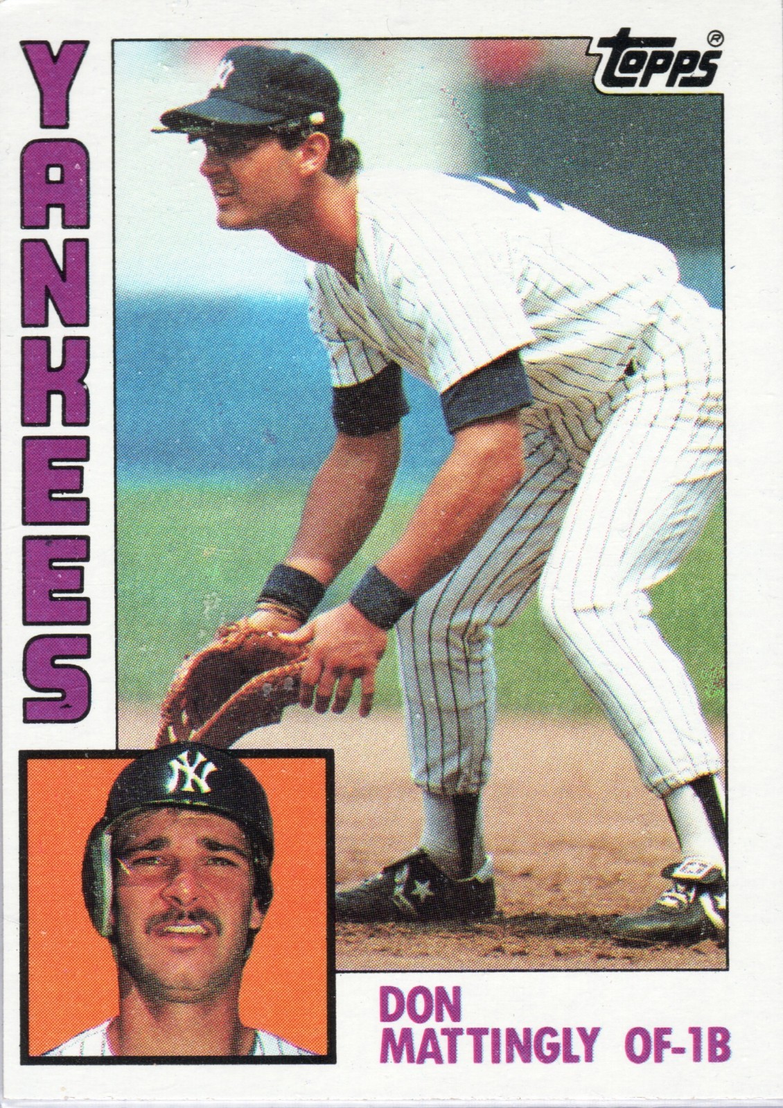 1984 Topps #8 Don Mattingly (Rookie Card - - Ungraded - - NM/MT Condition