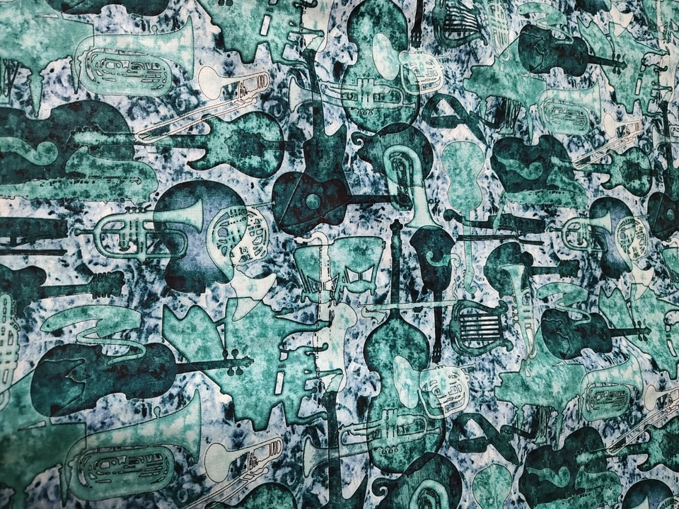 Instrumentos Tesoros Acolchado Diseño Dan Morris 5+ Yardas  Foto 3 de 3