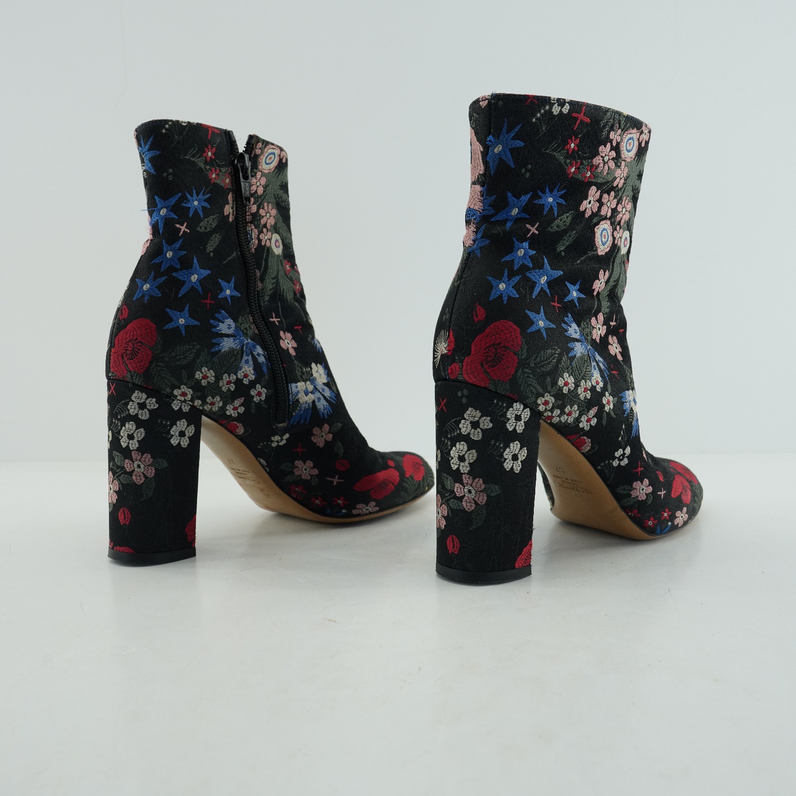 Valentino Garavani Floral Printed Ankle Boots Embroidered Women Multicol Size 37 thumbnail 4