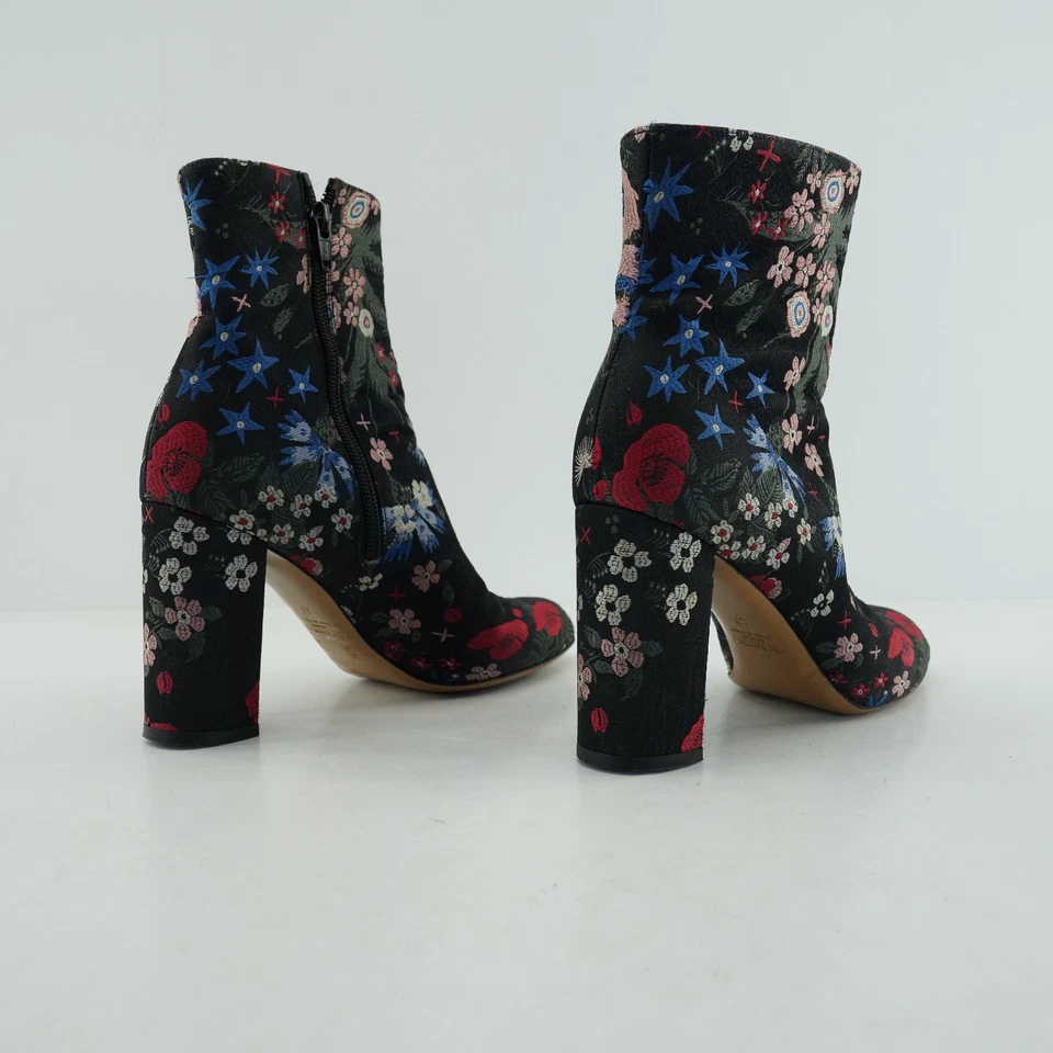 Valentino Garavani Botines Estampados Florales Bordados Mujer Multicolor Talla 37 Foto 4 de 4
