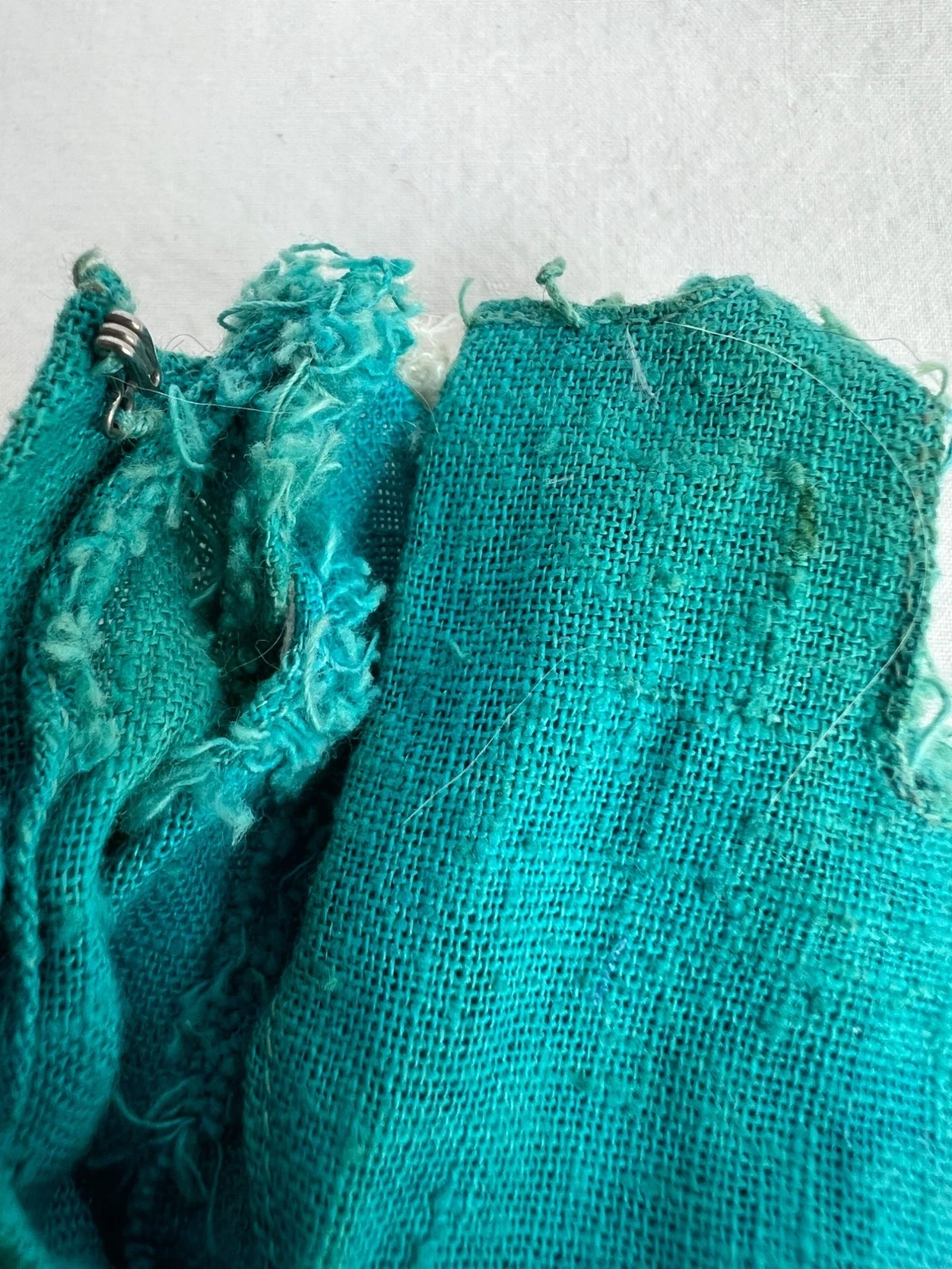 VETEMENTS Barbie Francie # 1274 Vintage Vestito Blu Ghiacciato Solo Mod 1965