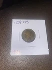 1909 VDB Lincoln Cent AU+