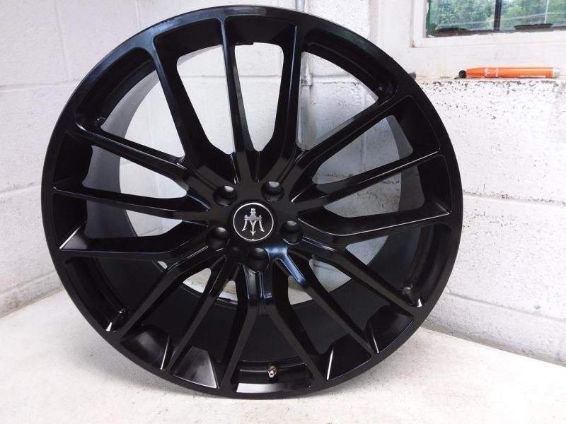 2023 MASERATI GHIBLI 21X8.5 Wheel A Condition Black OEM Part Number 670011850