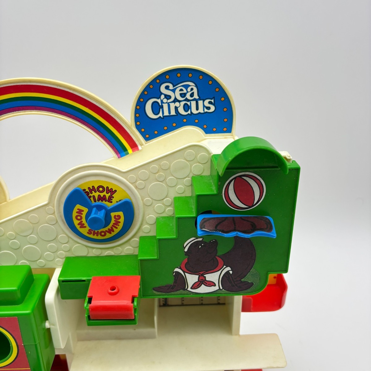 VINTAGE Tubtown Sea Circus Playset with Box INCOMPLETE