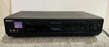 Sony SLV-N900 4-Head Hi-Fi VCR VHS Player Recorder TESTED WORKS No Remote
