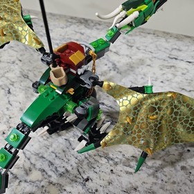 LEGO Ninjago The Green NRG Dragon 70593 - 2016 - INCOMPLETE / NO BOX