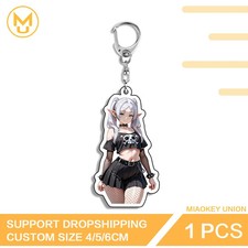 Seductive Anime Figure Frieren Advance Guard Premium Double Sided Keyring 