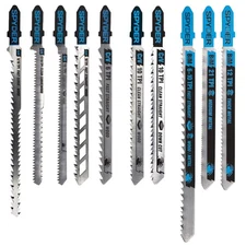 10-Piece Jig Saw Blade Set T-Shank Metal And Wood Cutting Spyder 300090