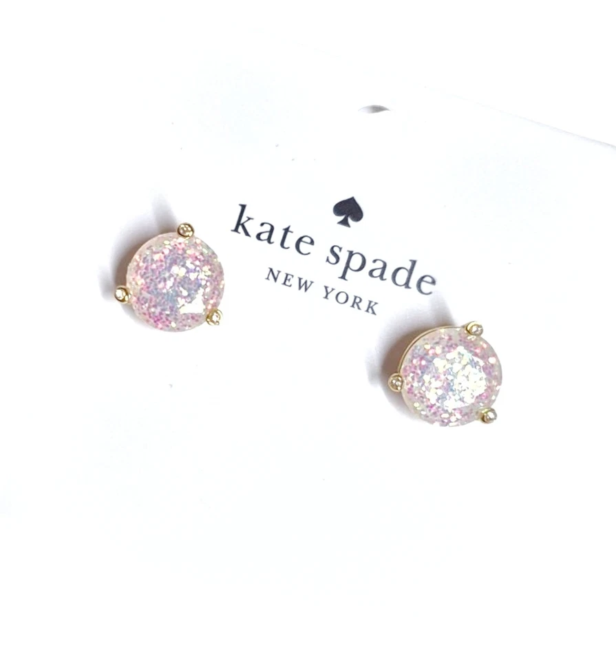 Pendientes Kate Spade Rise and Shine Brillo Ópalo Brillo Circonita Cúbica Nuevos  Foto 4 de 4