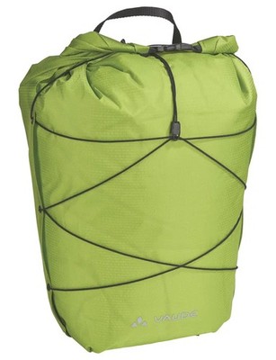 Vaude Doppeltasche HR Aqua Back Light chute green Fahrrad Gepäckträger E-Bike