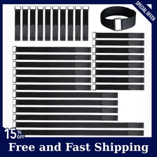 VELCRO Brand Bulk Pack 30Reusable Fastening Cable Straps with Buckle Variety NEW