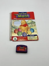 LeapFrog LeapPad Pre Math Disney Pooh LOTS & LOTSW OF HONEYPOTS Book & Cartridge