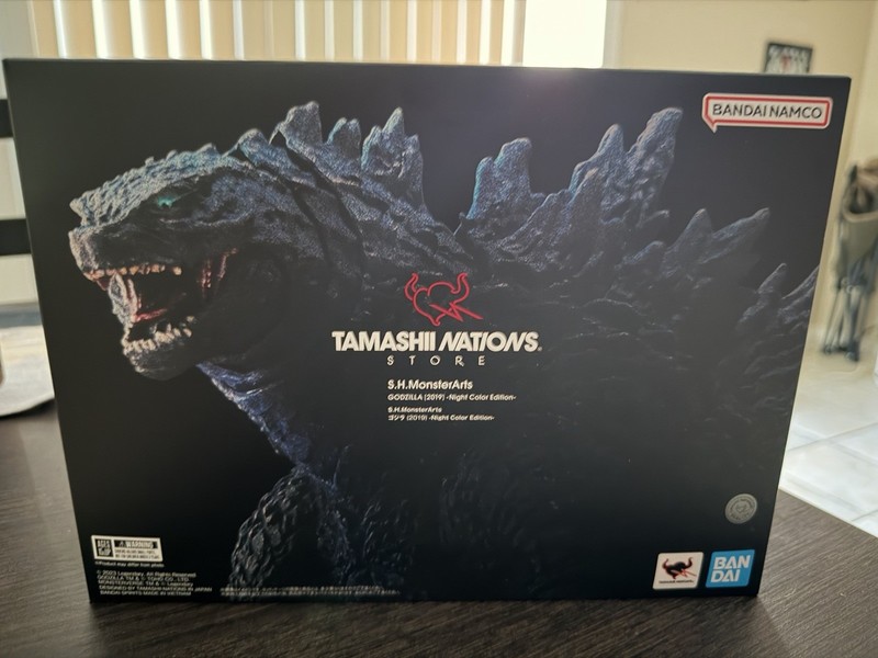 Tamashii Nations 2019 S.H.MonsterArts Godzilla Night Color Edition