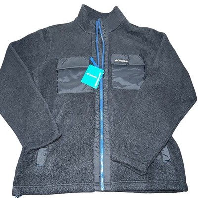 Columbia Men s Juniper Peak Full Zip Fleece Jacket Size Large Lightweight New