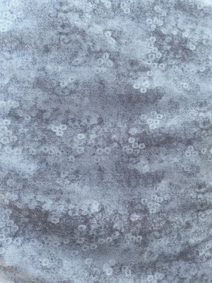 4 Meter Lonni Rossi für Andover Stoffe blau meliert Baumwollstoff X110cm (T8