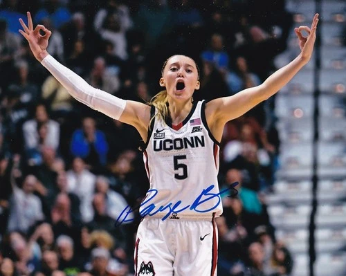 PAIGE BUECKERS SIGNED AUTOGRAPH 8X10 PHOTO UCONN HUSKIES DALLAS WINGS