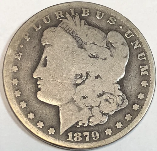 1879 CC MORGAN AG/GF GRADE🔥 C-PICS ATTRACTIVE PATINA, RARE, CAPPED DIE? LOOK💥✅