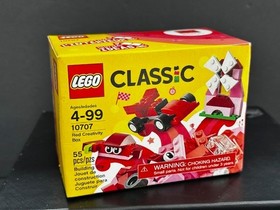 Lego Retired Classic 10707 Complete Set Red Creativity Box New Factory Seald Box