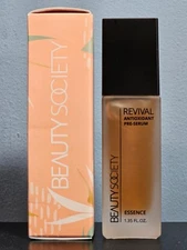 Beauty Society Revival Antioxidant Pre-Serum Essence 1.35 oz - New in Box!