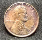 1943-P Steel Lincoln Wheat Cent Penny, BU Nice!  Actual Coin, Free Ship!-476