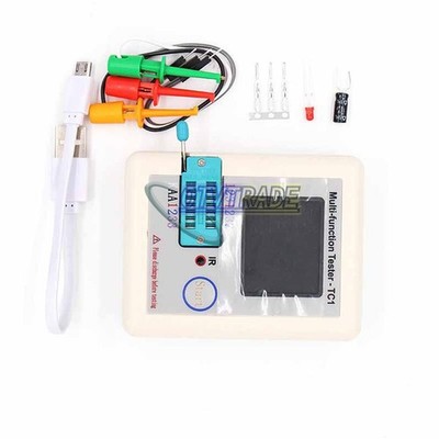 Multifunction Transistor Tester Diodes LCR - TC1 Full Color Graphics LCD Display