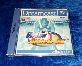 Virtua Athlete 2K Sega Dreamcast ***Rare White Label Promo*** Complete PAL