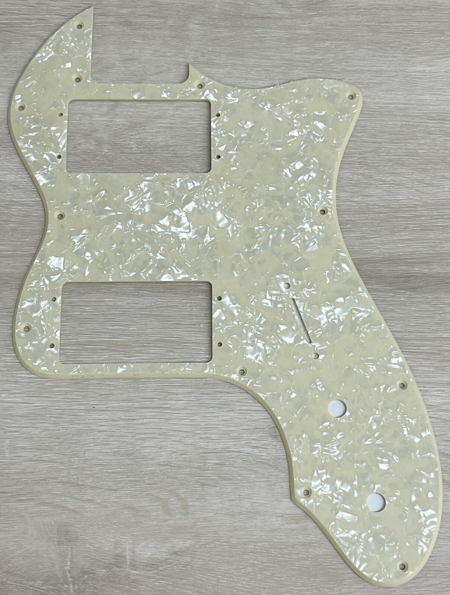 Pickguard Per Fender Telecaster 72 Thinline - Crema Perla