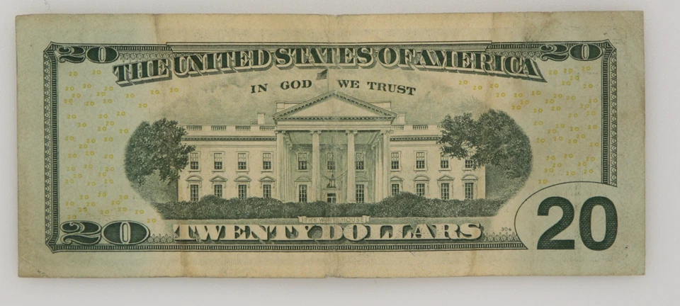 $20 Dollar Birthday Fancy Serial {19910617} Bank Note US Money June 17, 1991 - Image 3 of 3