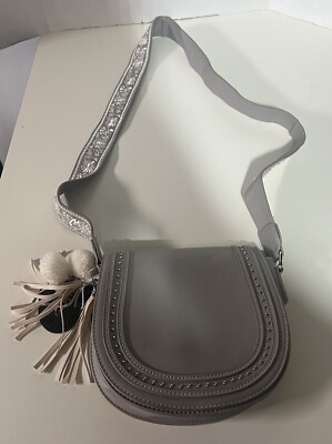 Imoshion Handbag Shoulder Crossbody Bag Gray NWT