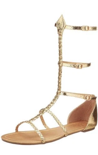 Sandalias de cuero sintético Ellie Shoes para Mujeres