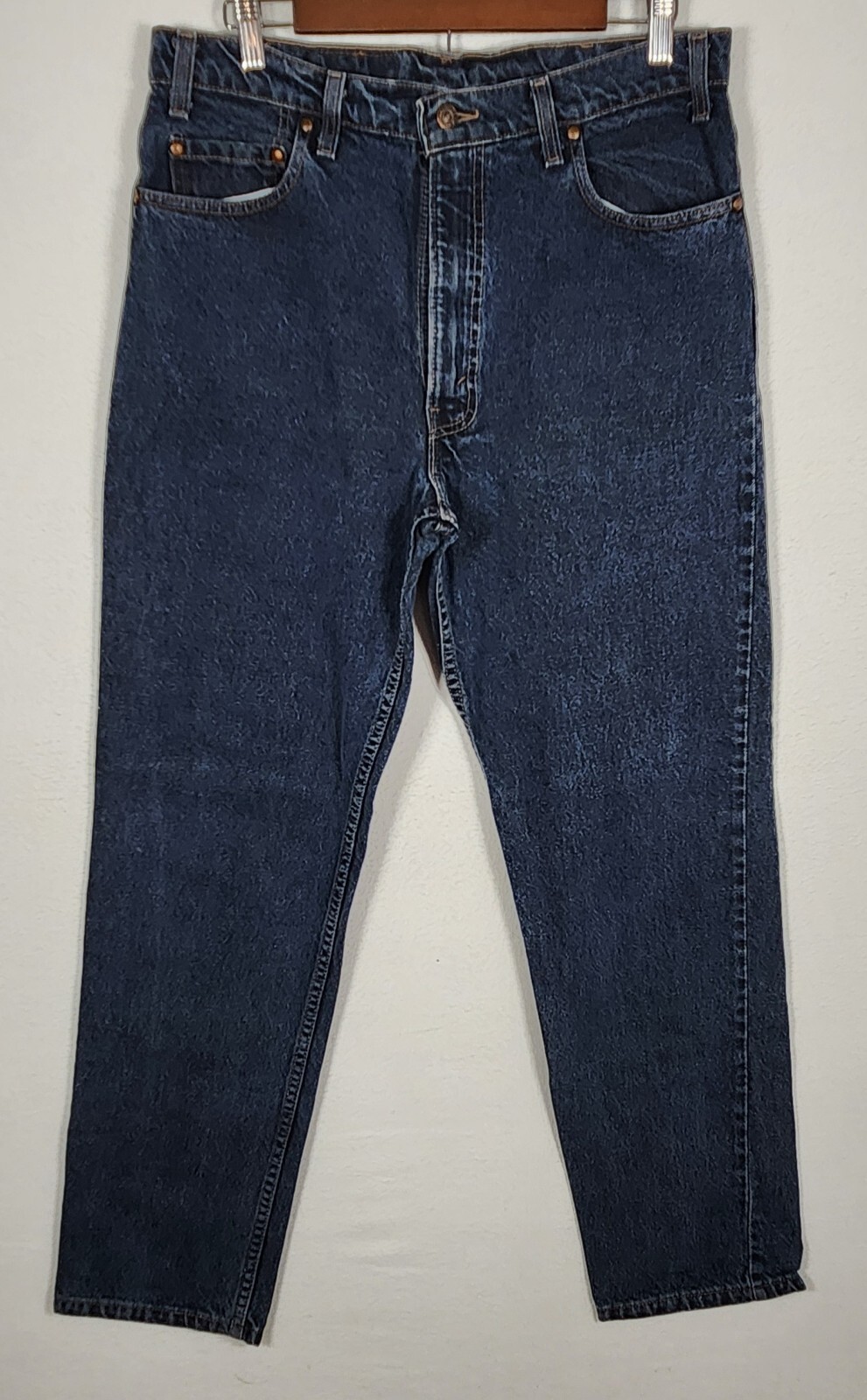 VINTAGE Levis 540 Relaxed Fit Mens Jeans 34x30 Brown Tab Denim