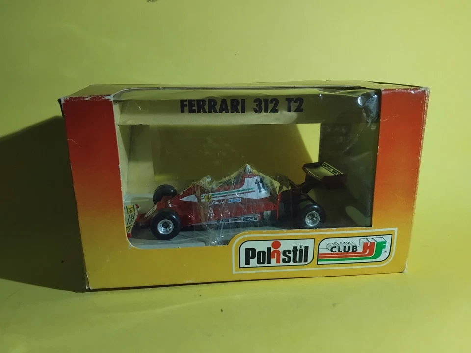 POLISTIL SCALA 1/32 CODICE FK10 FERRARI 312 T2 n° 11 LAUDA IN SCATOLA - Immagine 4 di 4
