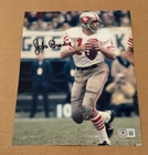 JOHN BRODIE SIGNED SAN FRANCISCO 49ERS 8X10 PHOTO BECKETT COA AUTHENTIC