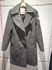 Pull&bear  Wool Mix Ladies Coat Size M Express Shipping 