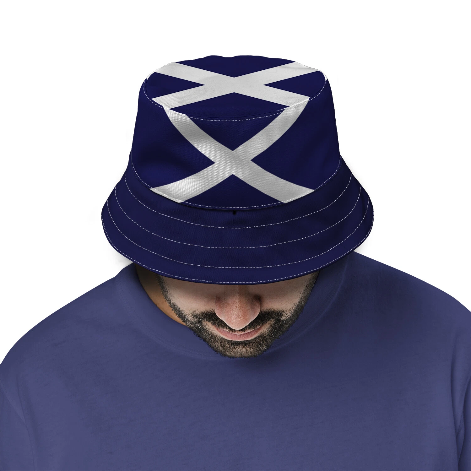 SCOTLAND | Football Bucket Hat | Blue Saltire | Fisherman Hat
Opens in a new window or tab