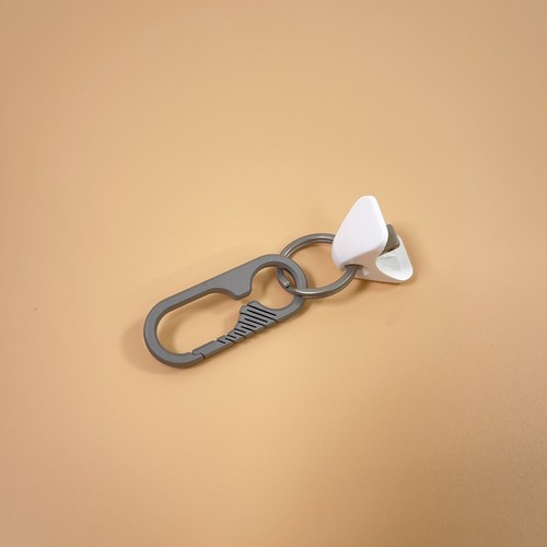 Jura Anchor for Apple AirPods (NOT AirPods Pro Compatible) Titanium Keychain New - Picture 5 of 8