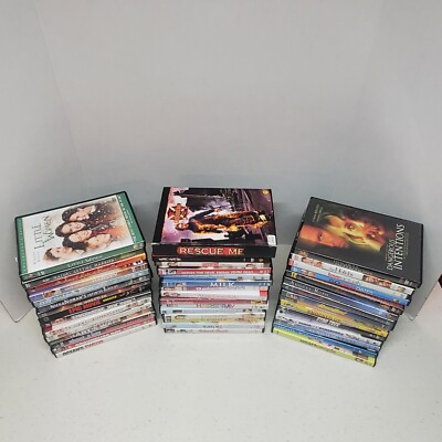 DVD's Used Lot (45) a Mixture of Movies and More | eBay