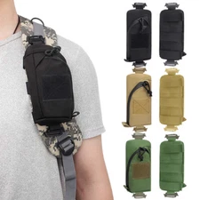 Tactical Backpack Shoulder Strap Bag Outdoor EDC Tool Accessory Molle Pouch Pack